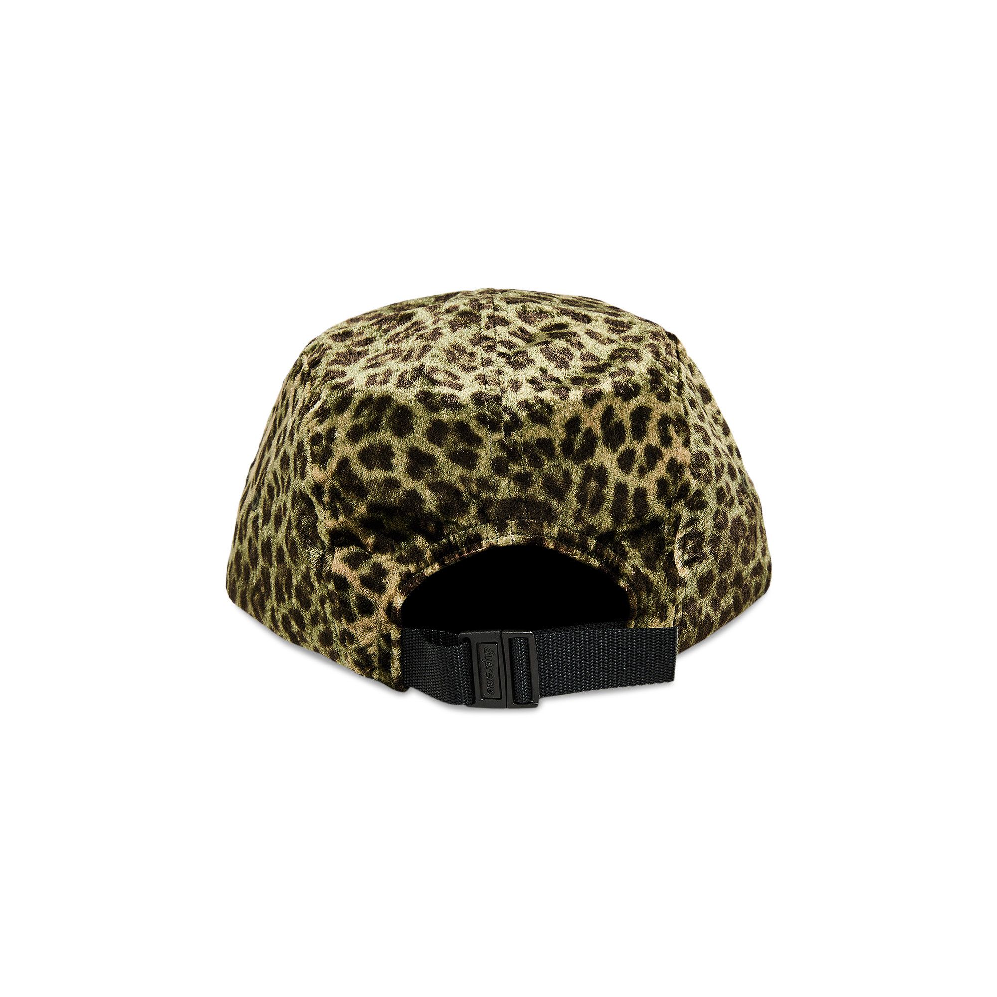 Buy Supreme Leopard Velvet Camp Cap 'Olive' - SS24H9 OLIVE | GOAT