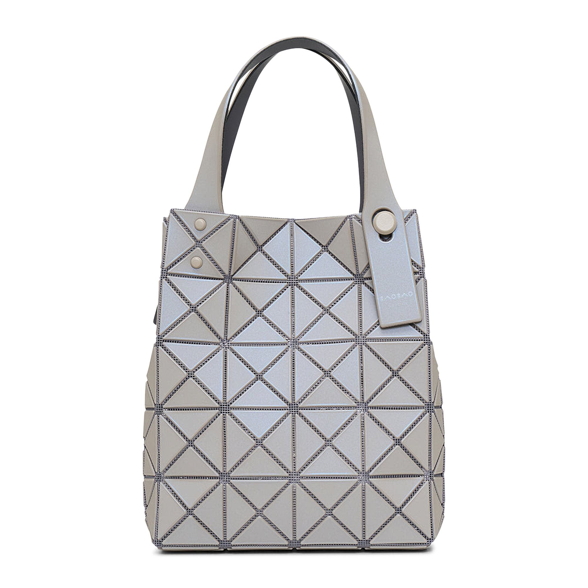 Buy Bao Bao Issey Miyake Prism Plus Mini Tote Bag 'Grey/Beige