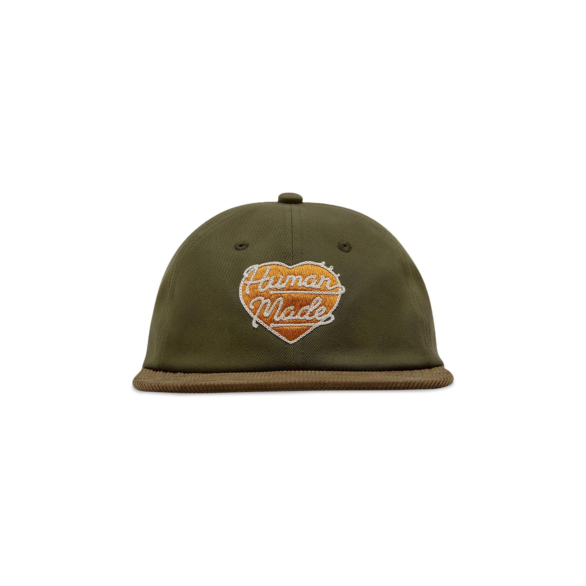 Buy Human Made Corduroy Cap 'Olive Drab' - HM27GD008 OLIV | GOAT
