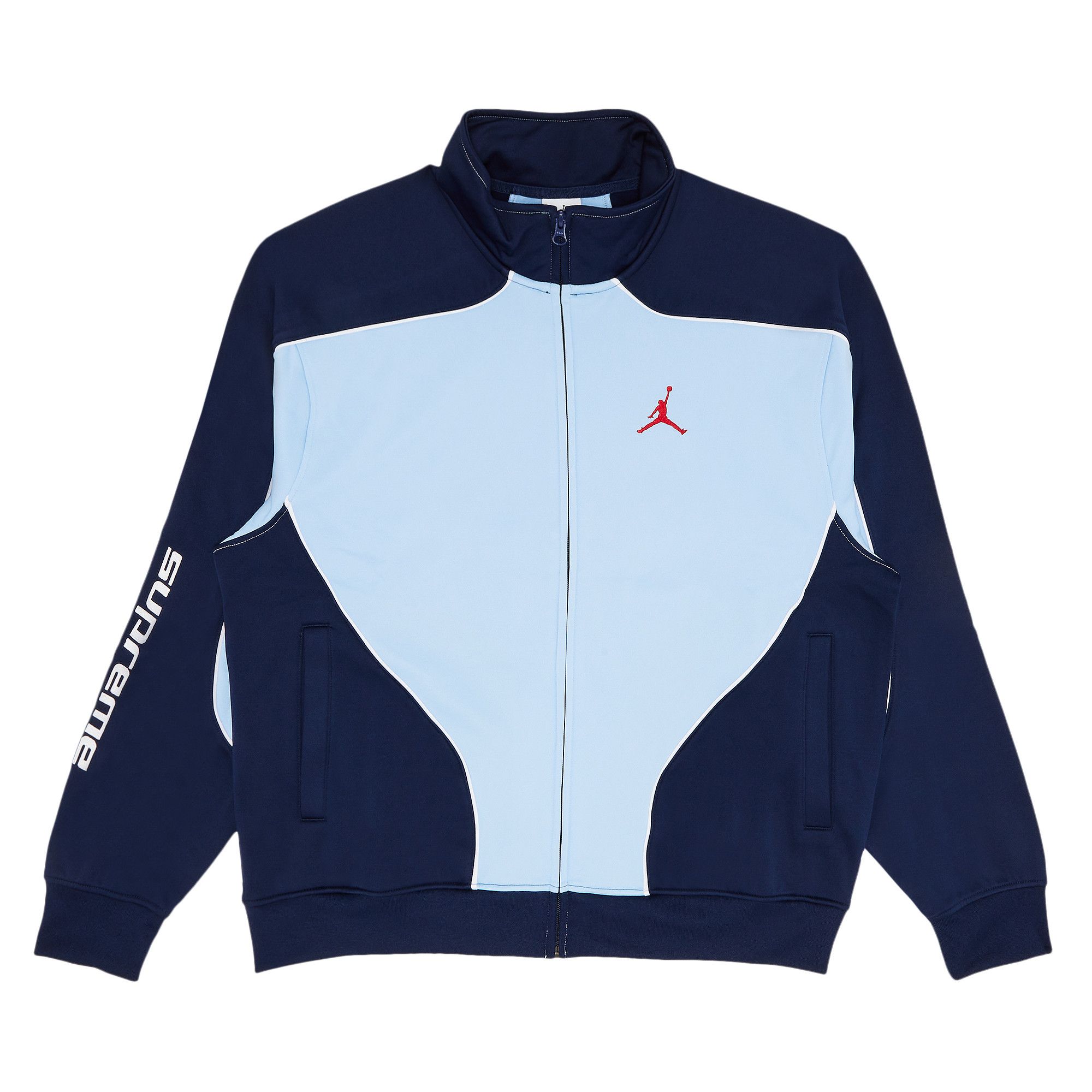 Buy Supreme x Jordan Tricot Track Jacket 'Light Blue' - FW24J3