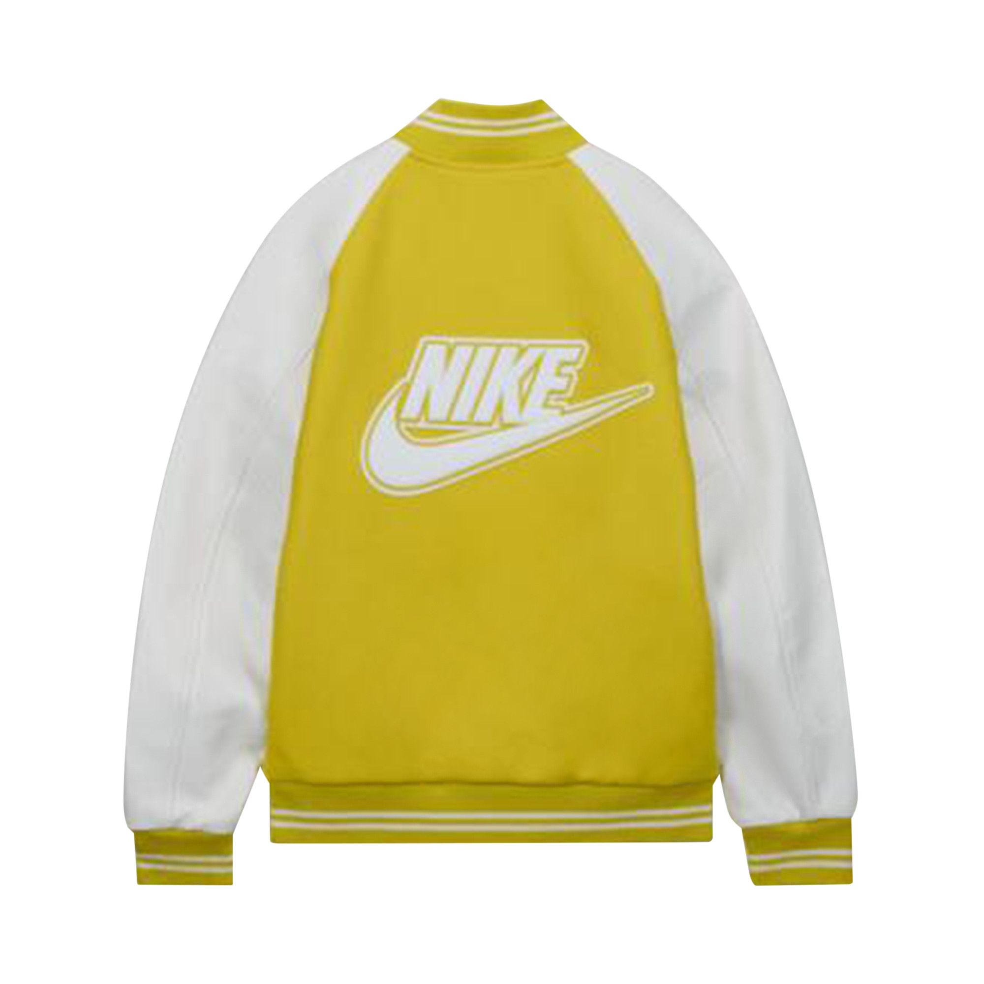 Buy Nike x Nigo NRG Varsity Jacket 'Yellow' - FV5670 735 | GOAT