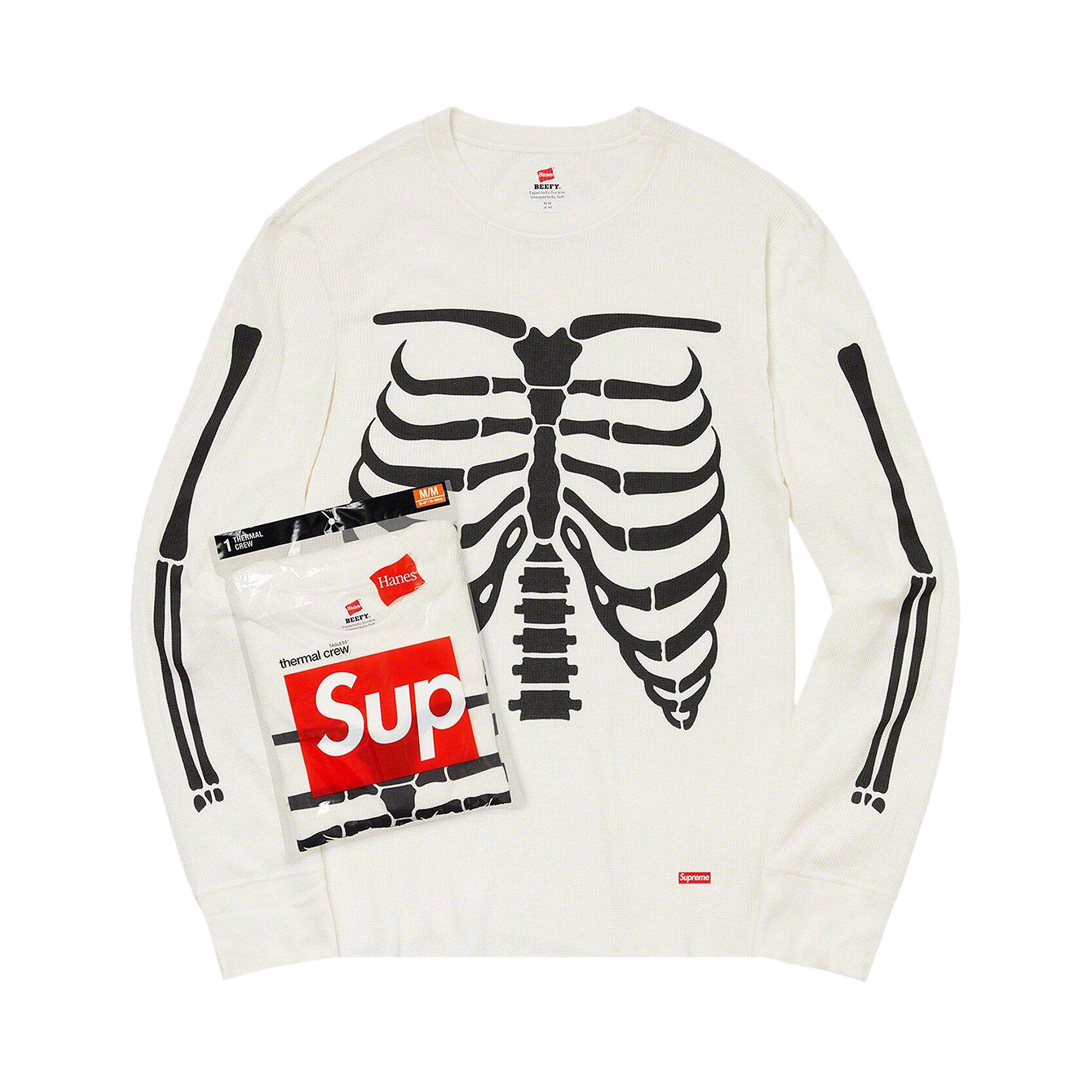 Buy Supreme x Hanes Bones Thermal Crew (1 Pack) 'Natural