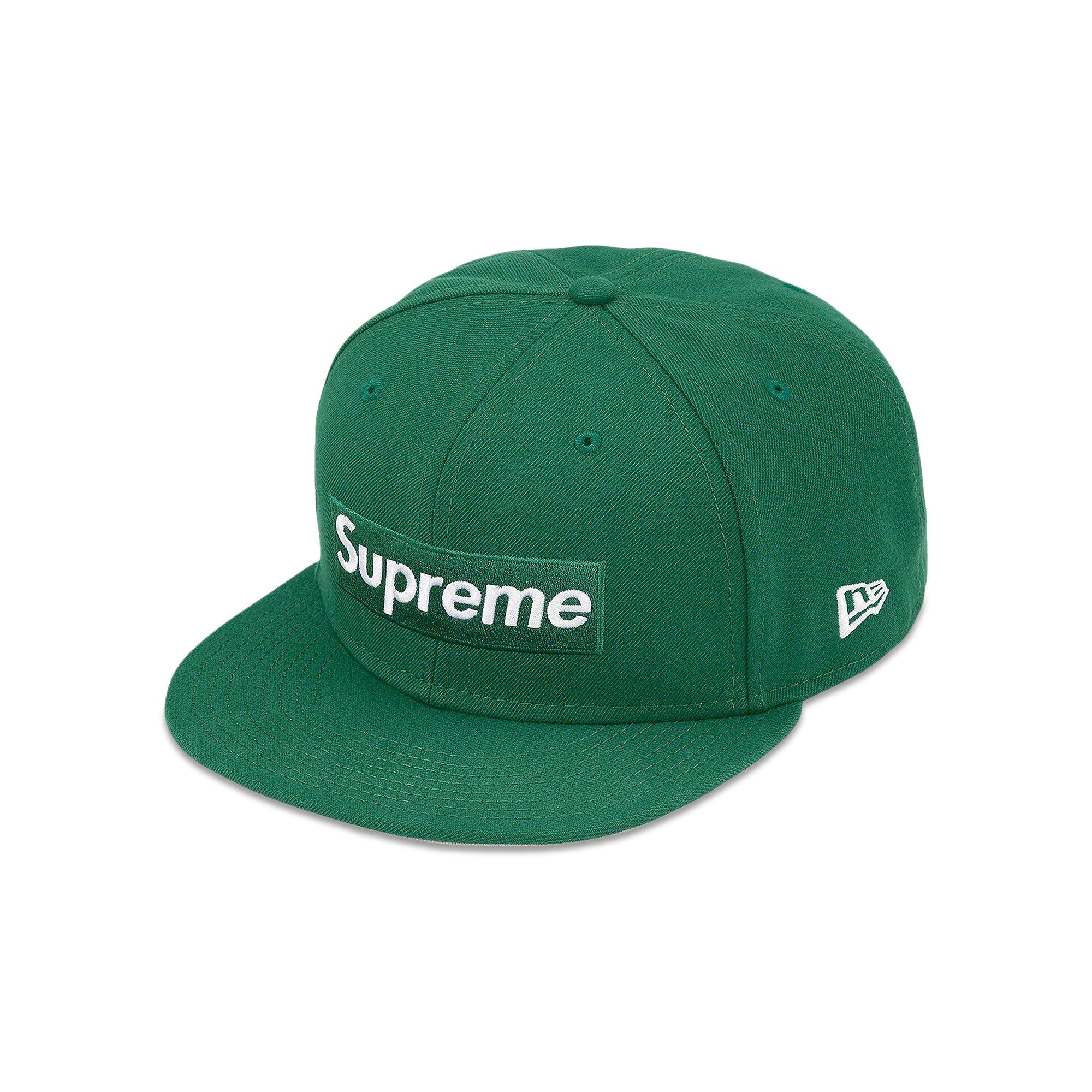 Buy Supreme Money Box Logo New Era 'Dark Green' - FW22H37 DARK