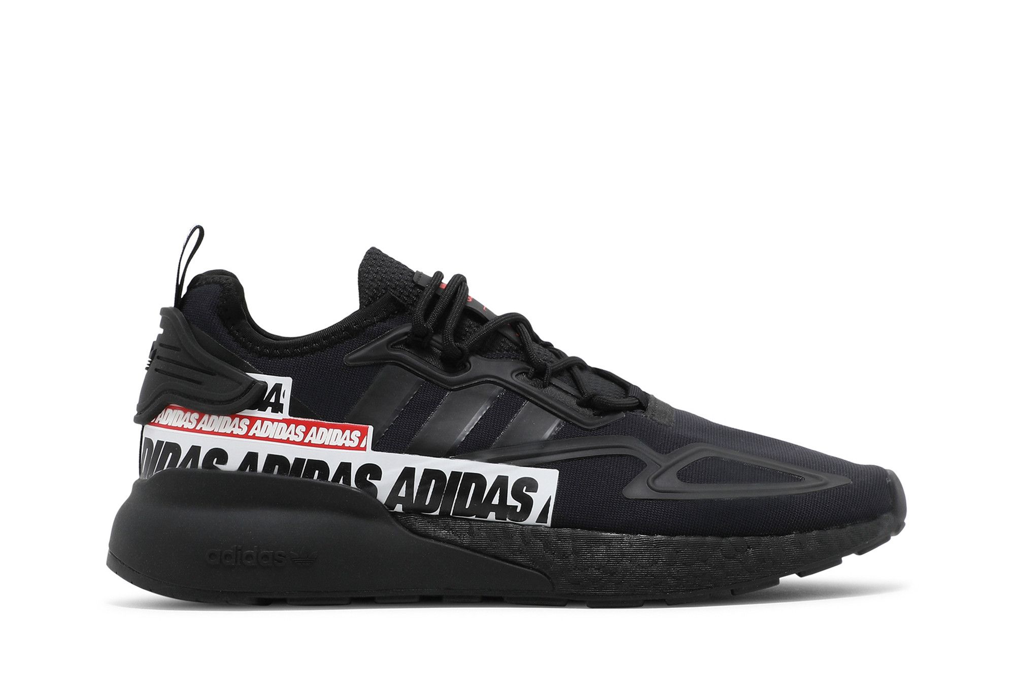 Buy Adidas ZX 2K Boost 'Bold Logo Graphic - Black' - FX7038 | GOAT