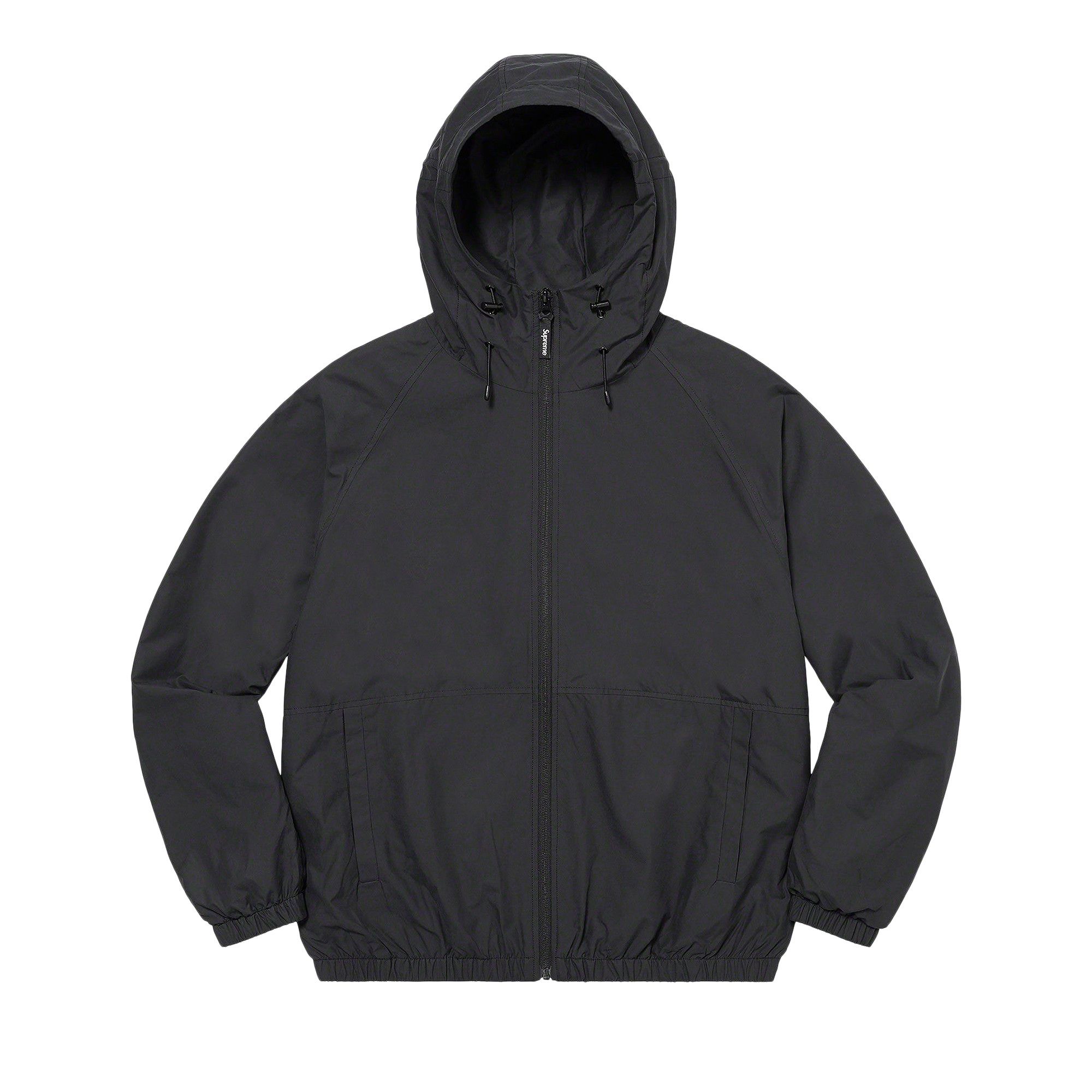 Buy Supreme Lightweight Nylon Hooded Jacket 'Black' - SS23J52