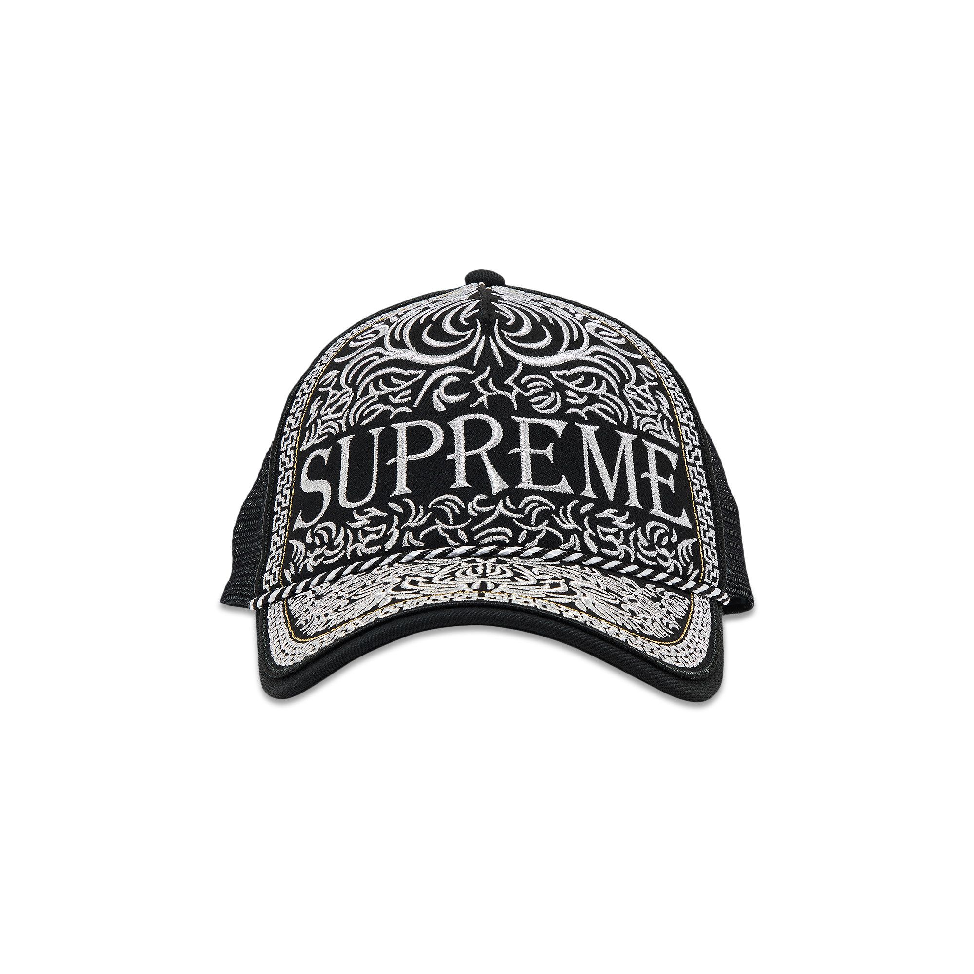 Buy Supreme Vaquero Mesh Back 5-Panel 'Black' - SS25H49 BLACK | GOAT