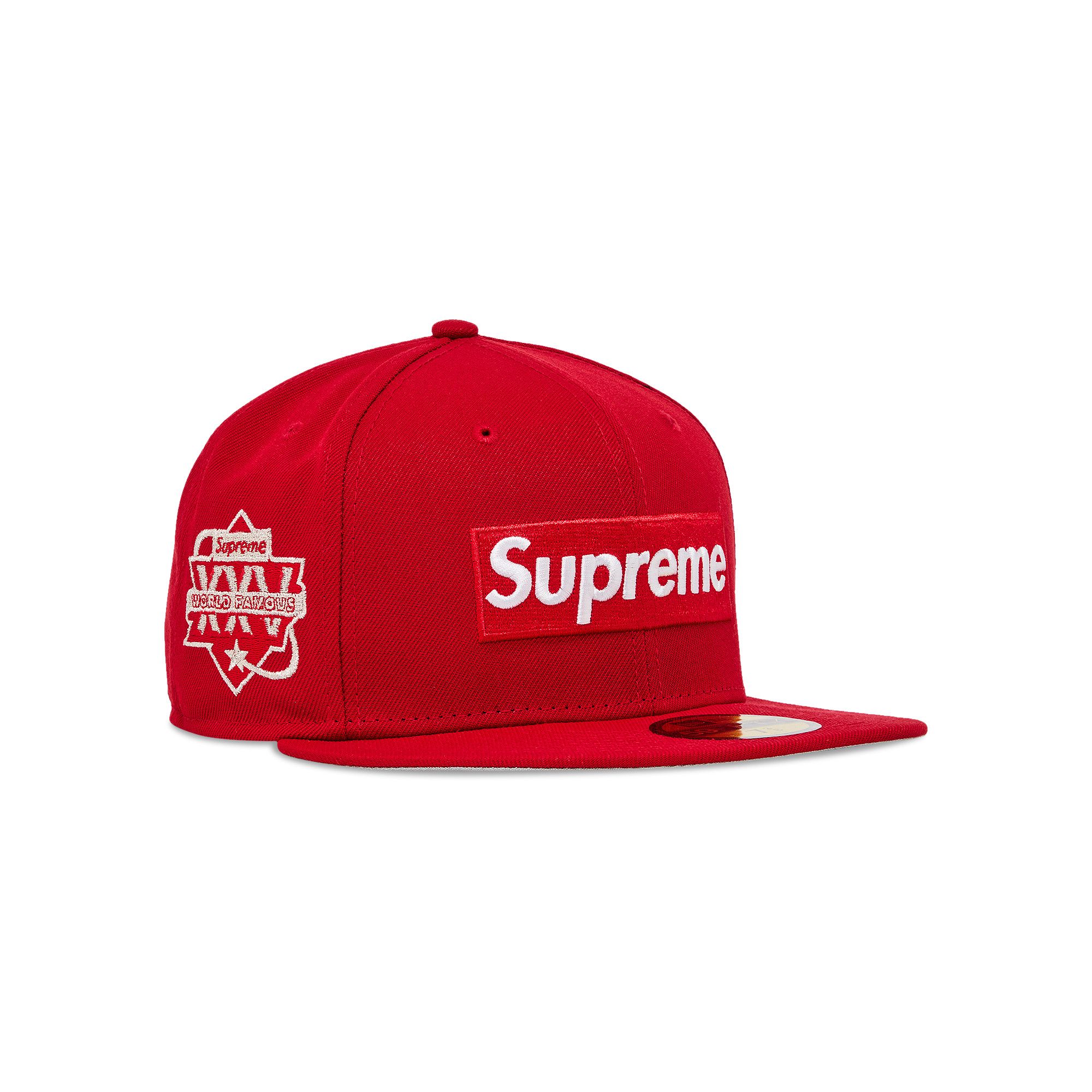 Buy Supreme Championship Box Logo New Era 'Red' - SS25H112 RED | GOAT