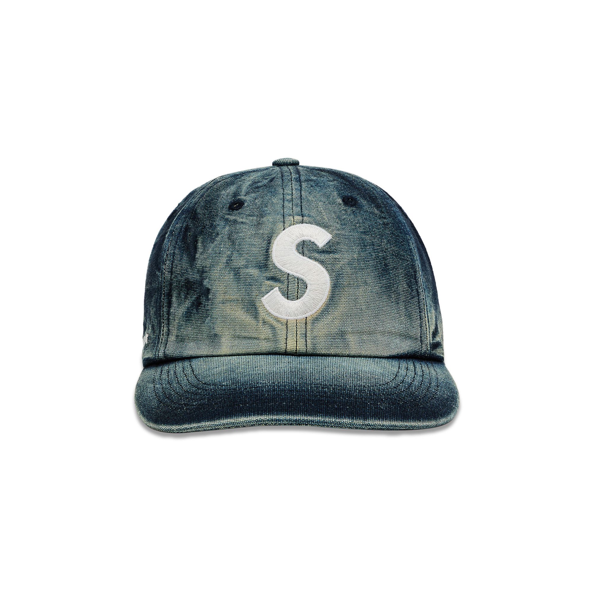 Buy Supreme Cordura Denim S Logo 6-Panel 'Bleached Indigo