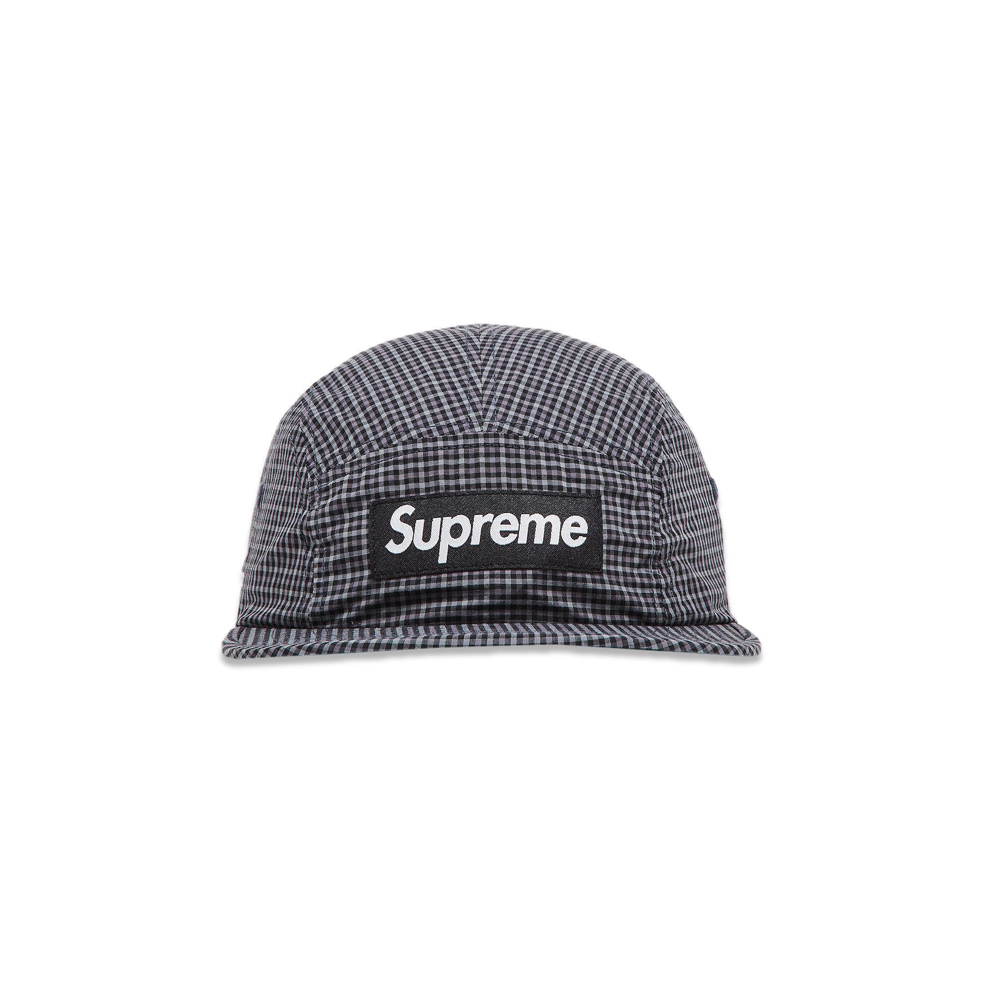 Buy Supreme x Cordura Plaid Camp Cap 'Black' - SS25H21 BLACK | GOAT