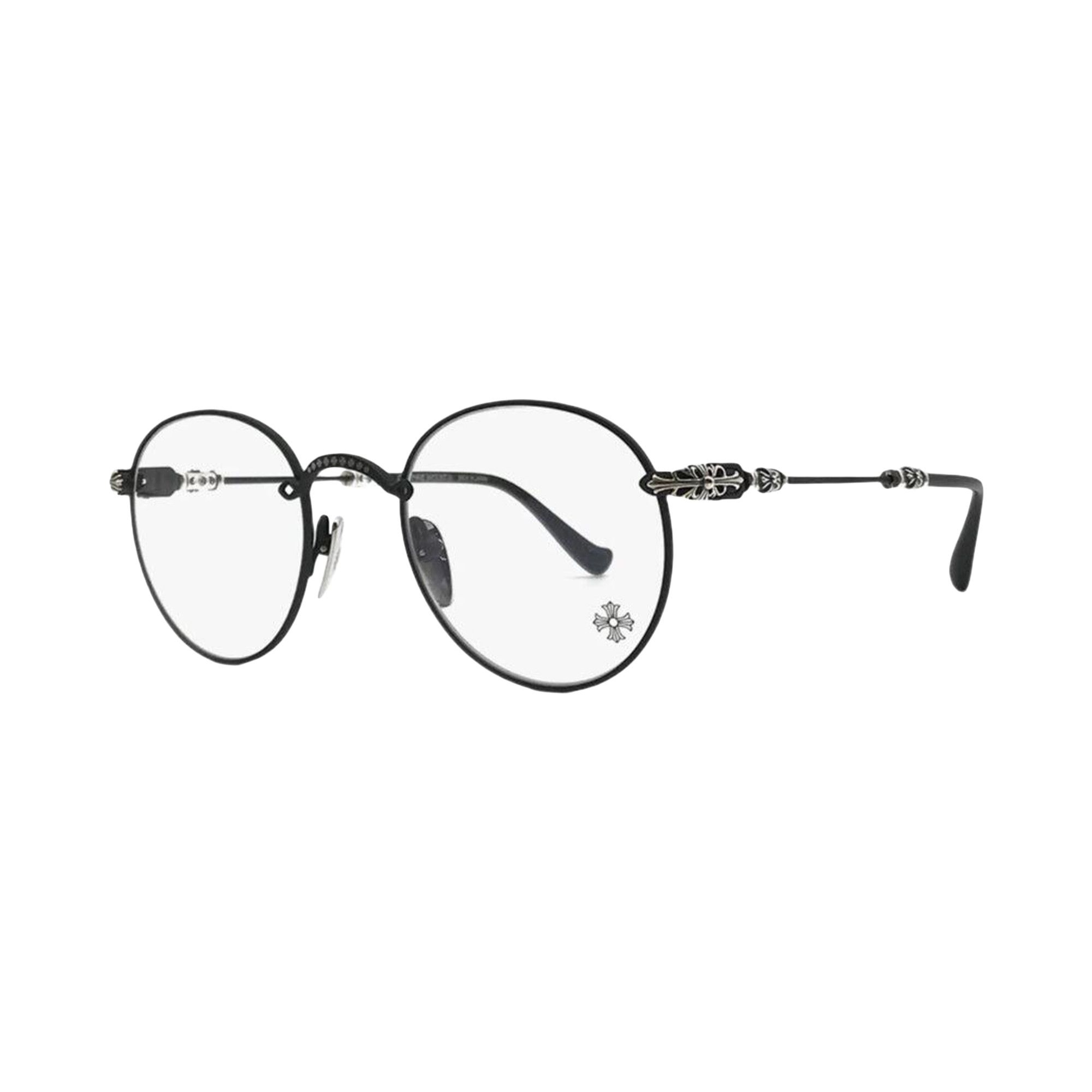 Buy Chrome Hearts Bubba-A Glasses 'Matte Black' - E49 D 000 CR 4