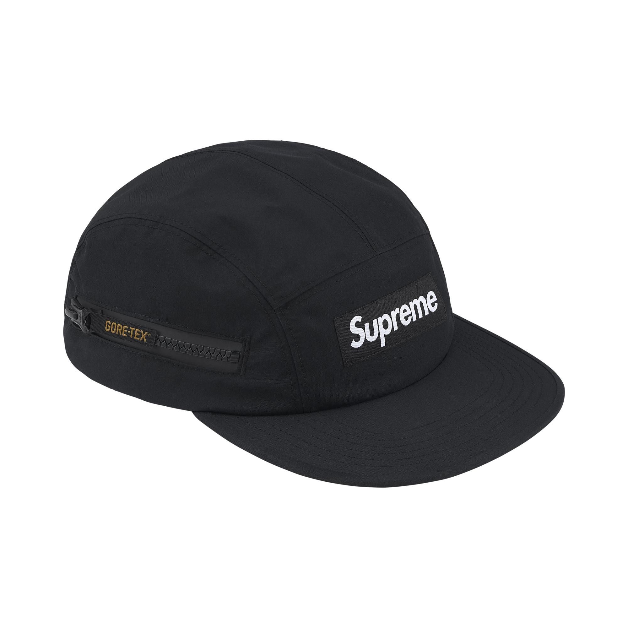 Buy Supreme Gore-Tex Zip Pocket Camp Cap 'Black' - FW25H4 BLACK | GOAT