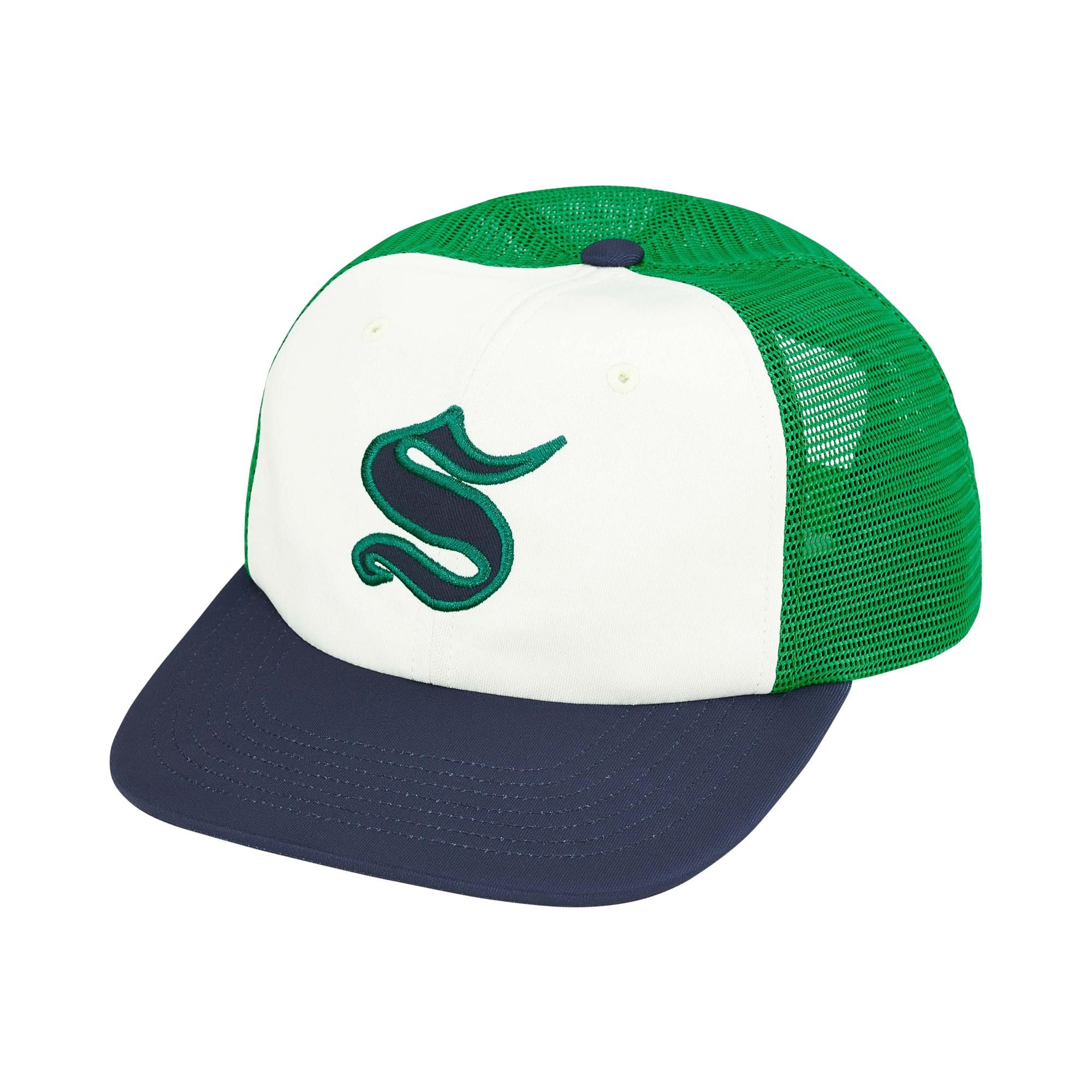 Buy Supreme Contrast S Mesh Back 6-Panel 'Light Grey' - FW25H57