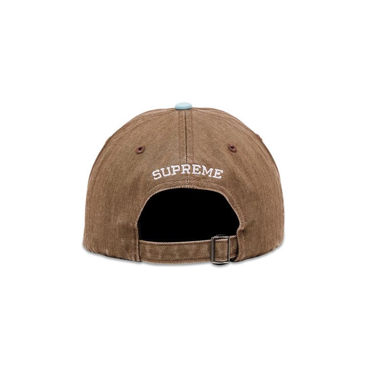 Buy Supreme Pigment Coated 2-Tone S Logo 6-Panel 'Brown' - FW25H21