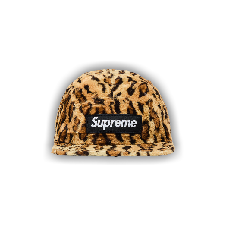 Buy Supreme x Goodenough Crushed Rayon Pile Camp Cap 'Leopard