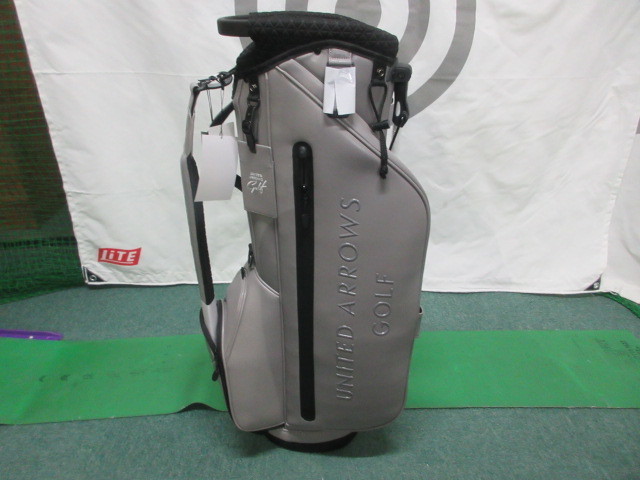 ユナイテッドアローズ UAG 52 スムース スタンドキャディバッグ-Dark