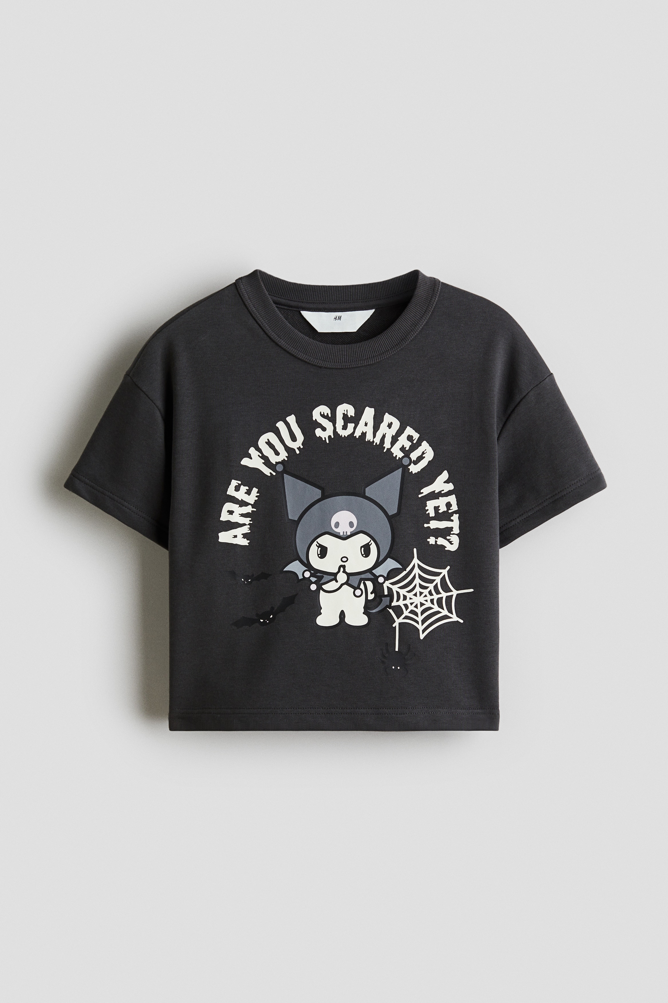 Printed T-Shirt - Gray/Kuromi - Kids | H&M US