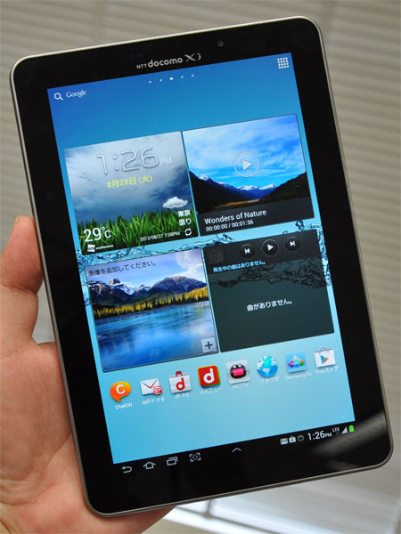 写真で解説する「GALAXY Tab 7.7 Plus SC-01E」（1/2 ページ