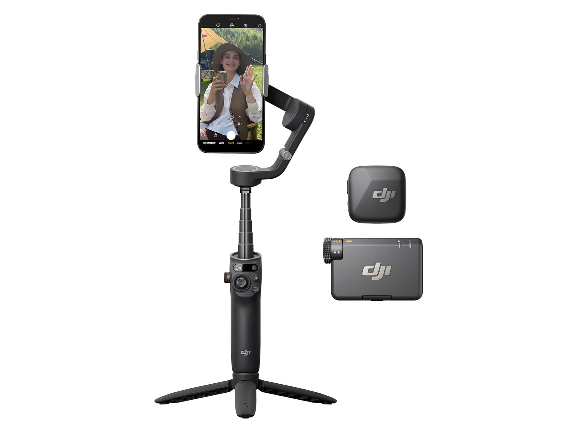 スマホVlog向けマイクとスタビライザー「DJI Osmo Mobile 6 + DJI Mic
