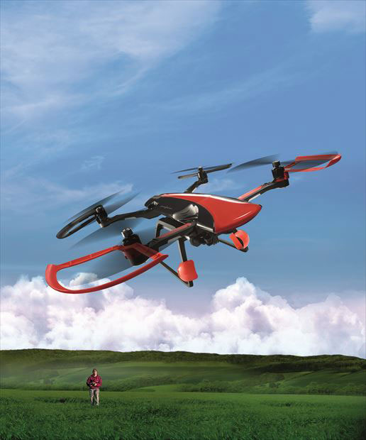 本格的なドローンを組み立てられる「週刊スカイライダー・ドローン