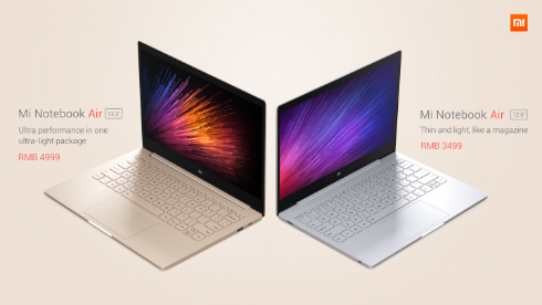 Xiaomi、ついにノートPC市場参入──Windows 10搭載「Mi Notebook Air