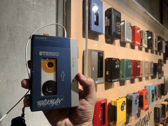 初代ウォークマンをウォークマン40周年展に持ち込んだら #mywalkman