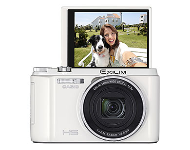 カシオ、180度チルト液晶搭載EXILIM「EX-ZR1300」を7月25日に発売