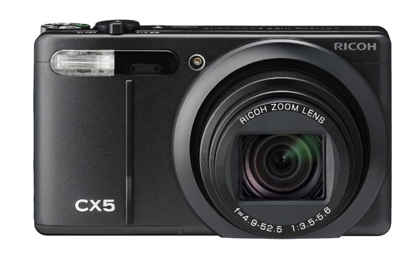 リコー、高速フォーカス機能を備えた光学10.7倍デジカメ「CX5