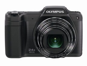 オリンパス、薄型ボディの24倍ズーム「OLYMPUS STYLUS SZ-16