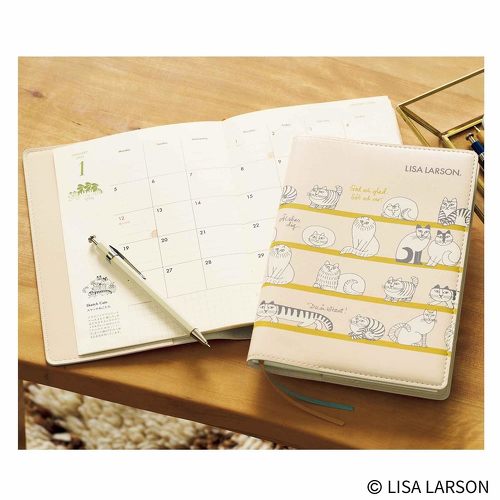 付録】「スケッチねこたち」の2026年手帳が登場 「リンネル」2026年1月