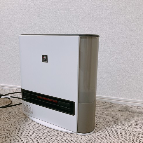 SHARP 加湿セラミックファンヒーター HX-PK12-W 2022年製 シャープ HX