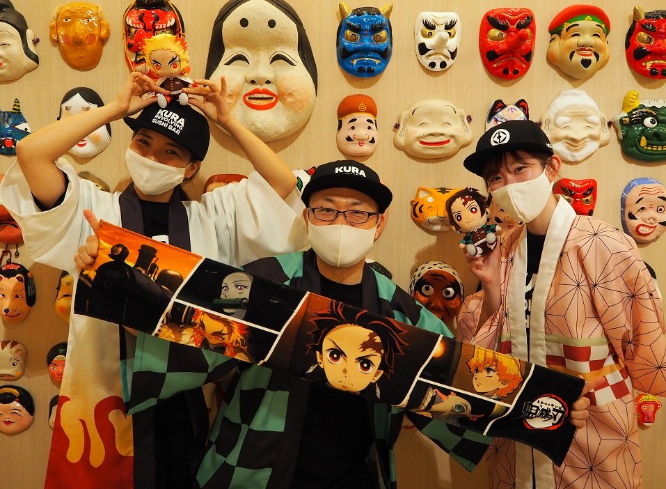 くら寿司が「鬼滅の刃」をモチーフにした商品発売 タイアップ企画6月に