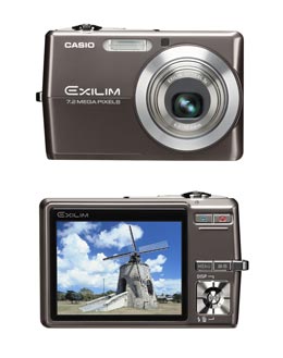 EXILIM ZOOM EX-Z700に新色「ブルー」「グレー」が追加――全5色展開に