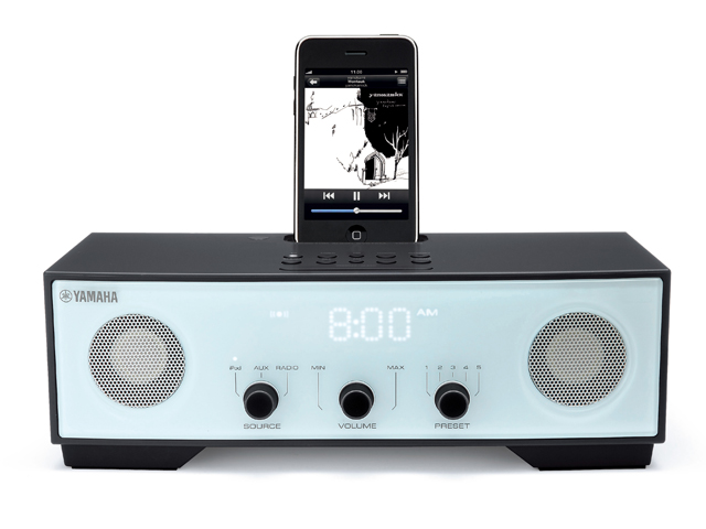 ヤマハ、スタイリッシュなiPodクロックラジオ「TSX-80」を発売：新生活