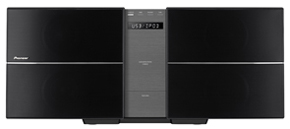 パイオニア、ワイヤレス再生に対応したスタイリッシュミニコンポ「X