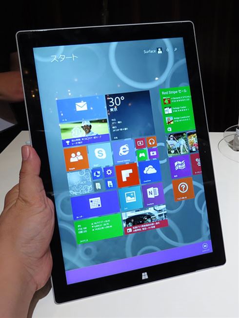 ついに入手！ 「Surface Pro 3」日本版を速攻レビュー：本田雅一の