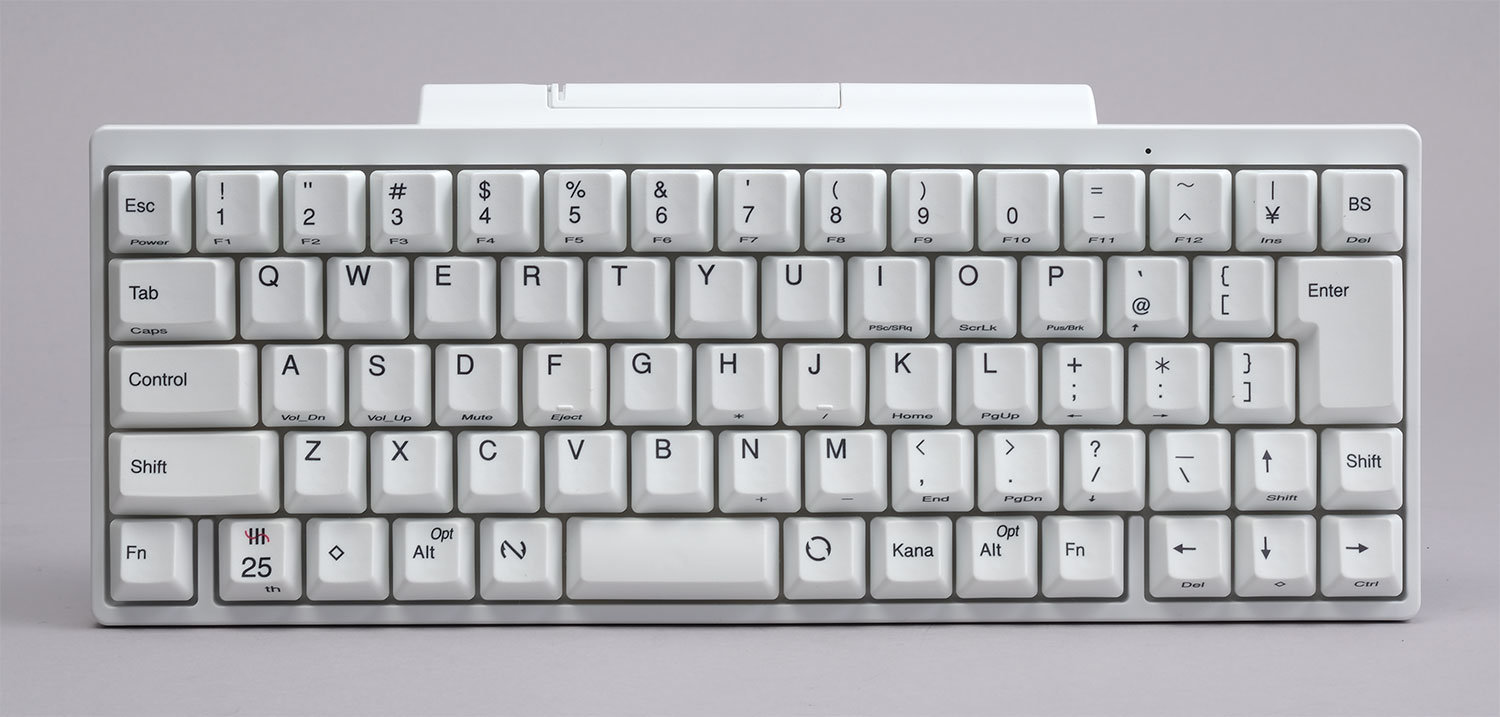 PFUの真っ白な「HHKB Professional HYBRID Type-S 雪」を試す：雪を