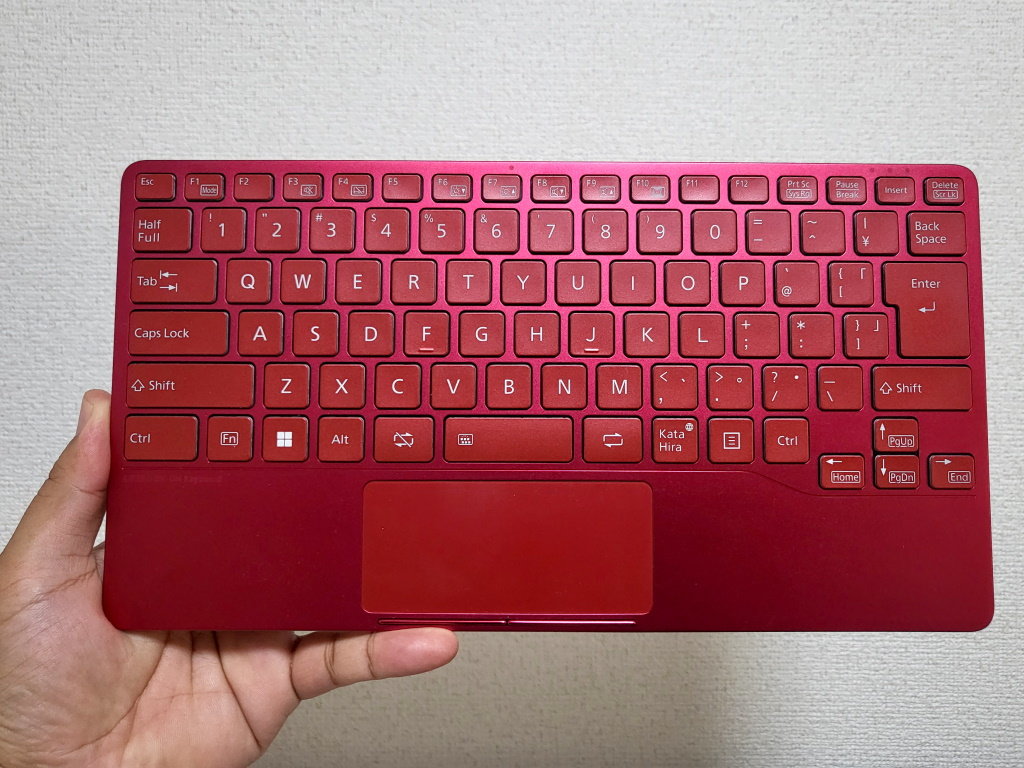LIFEBOOK UH Keyboard」のファームウェアに更新 Fnキーに関する問題を