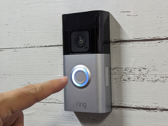 新モデルは“置き配対応” Ringのスマートドアベル「Ring Battery