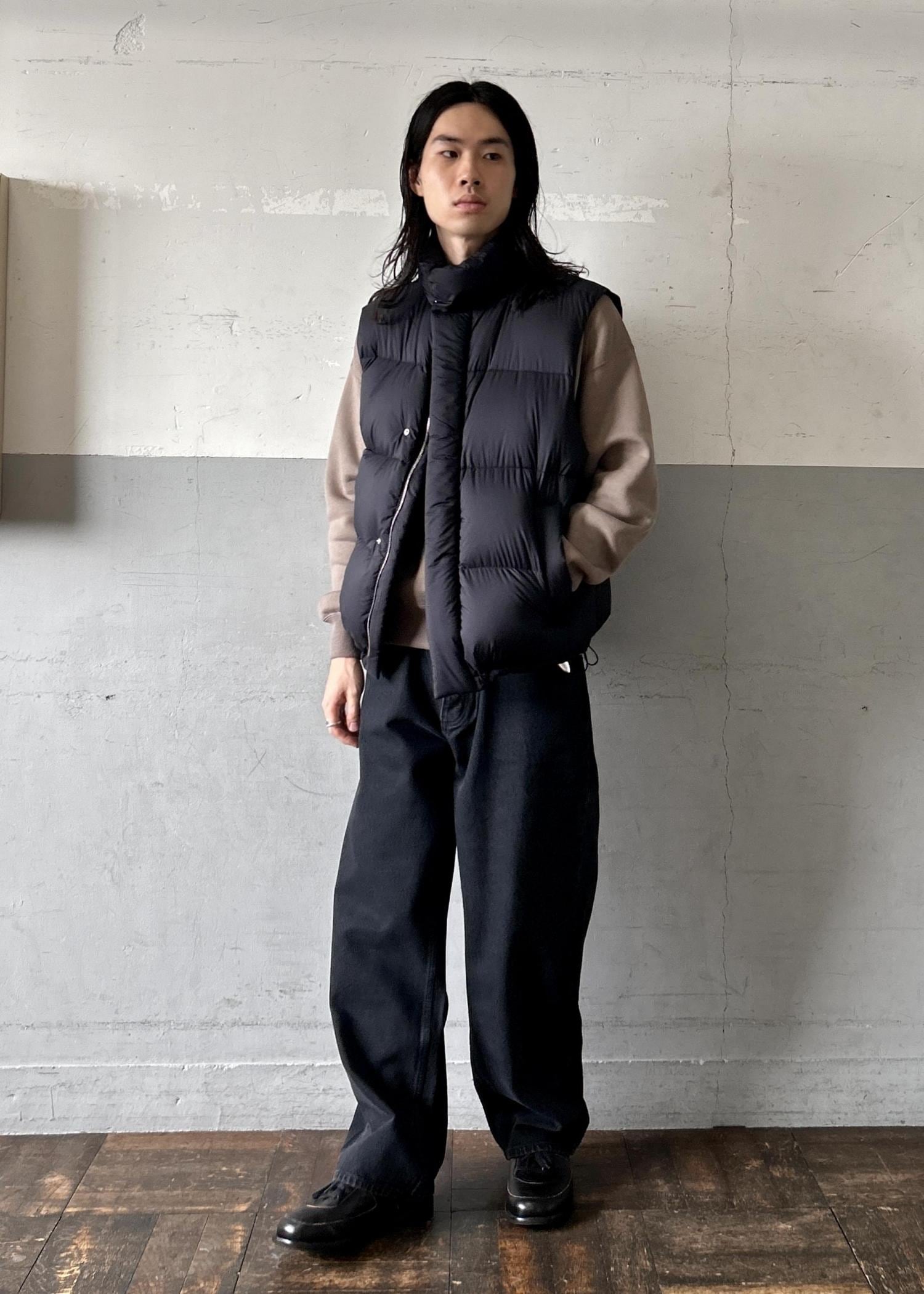 AURALEE】SUPER LIGHT NYLON RIPSTOP DOWN VEST スタイリング / OHTANI