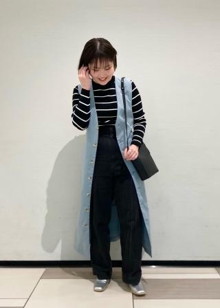 ROPÉ PICNIC(ロペピクニック) / ハイウエストデニムパンツ (パンツ