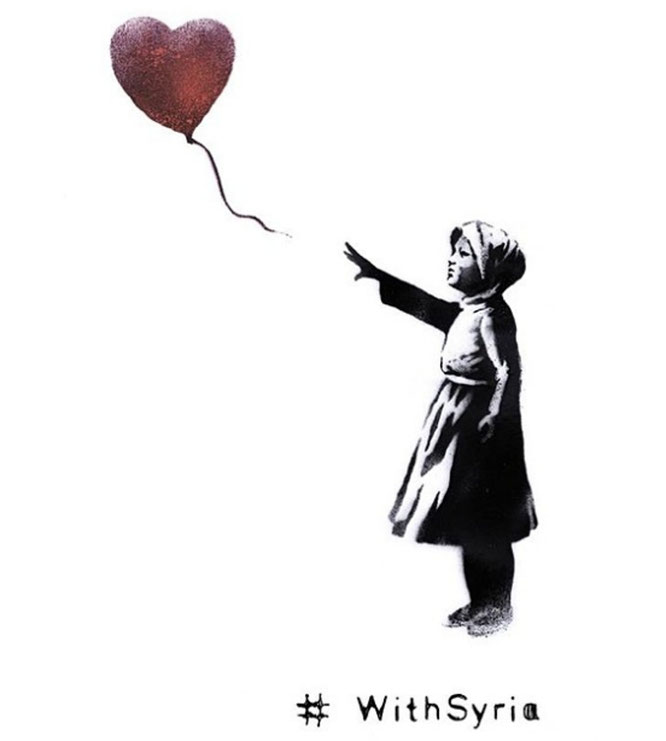 作品解説】バンクシー「風船と少女」 - Artpedia アートペディア/ 近