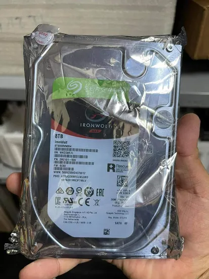 SEAGATE IRONWOLF 8TB HDD 【裏蓋無し】 SEAGATE IRONWOLF 8TB HDD