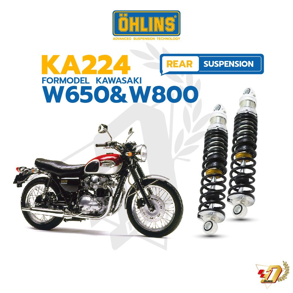 Rear Suspension OHLINS KA224 For W650/W800