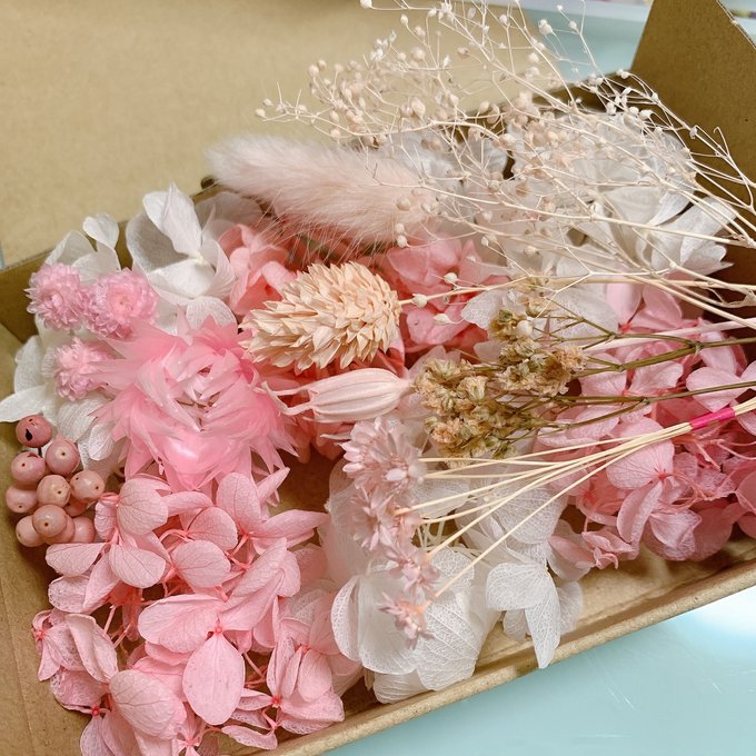 プリザーブドフラワー ドライフラワー 花材セット - AYM-YK'S GALLERY