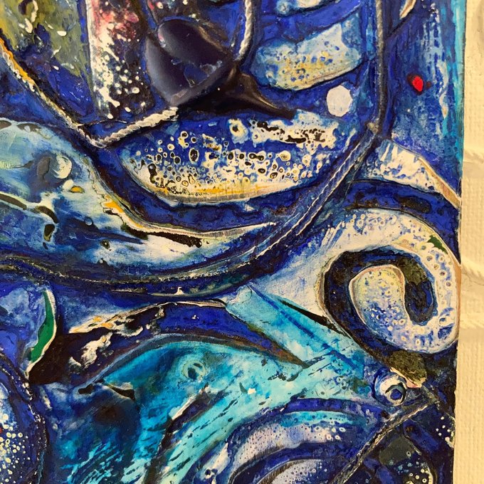 抽象画 渦 - YURIYURI0928'S GALLERY | minne byGMOペパボ 国内最大級