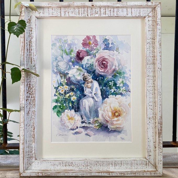 複製画(ジークレー印刷)】 〜やわらかな香り〜 - PAPIER shop | minne