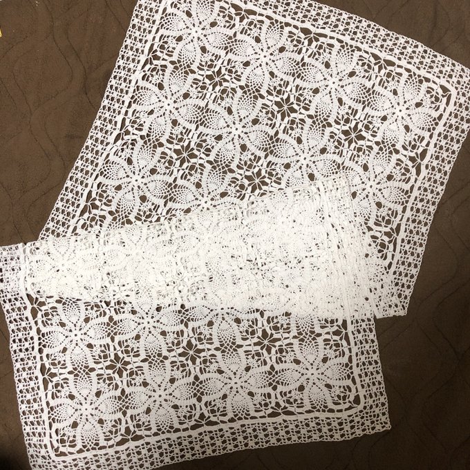 ハンドメイド レース編み ドイリー No.14 - JAMJAM1115'S GALLERY