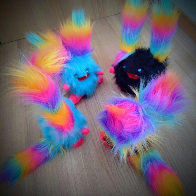 まんまるんモンスター♥アートドール人形幻獣ケモノ ハンドメイド