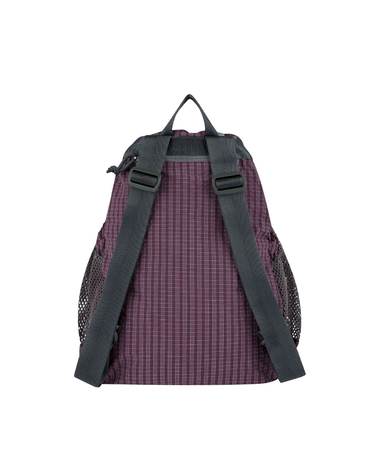 MUSINSA公式 | SUNLOVE Tourer Gym Sack Purple Grid