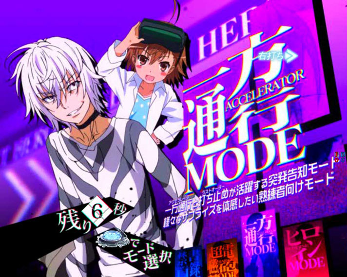 Pとある魔術の禁書目録2】右打ちRUSH概要(スペック/4種類の演出モード